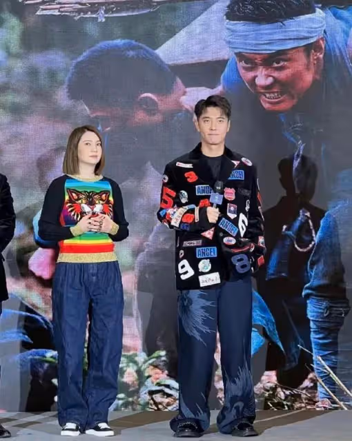 洪欣助陣張丹峰新片!面部憔悴像母子,倆人同台似陌生人好彆扭