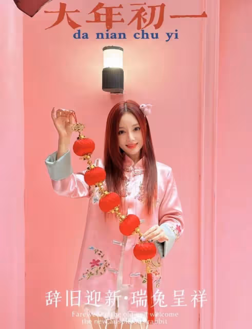 甜馨小號曝光!歐式大雙瓜子臉顏值驚人,曬一家三口似盼父母團圓