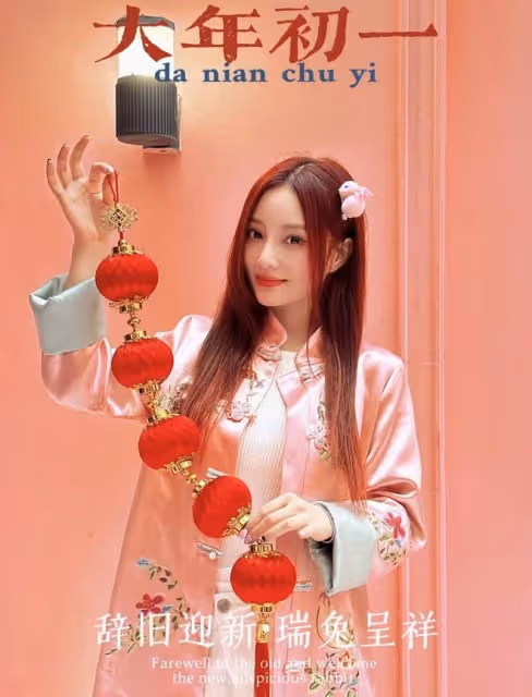 甜馨小號曝光!歐式大雙瓜子臉顏值驚人,曬一家三口似盼父母團圓