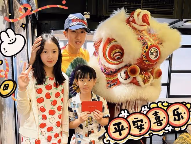 吳尊澳洲過年引爭議,曬全家福一家四口坐沙發,卻讓岳父母站兩側