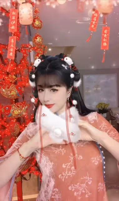 52歲不老女神穿裸色緊身衣跳健康操,三角區明顯網友直呼好尷尬