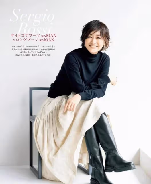 入冬才發現:裙子不要再配運動鞋了!搭配長筒靴子,又美又帥