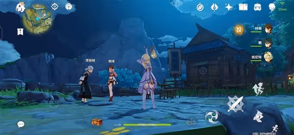 《原神》磐弦奏華夜大世界留存角色點位一覽