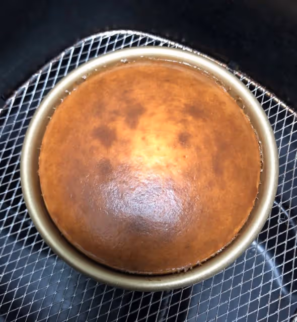 空氣炸鍋版酸奶巴斯克蛋糕（無需淡奶油）