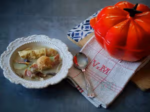 快手日式豆乳味噌丸子湯-咸豆漿愛好者不要錯過