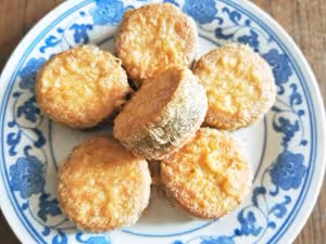 【綠豆餅】充滿童年回憶的酥炸綠豆車輪餅（附簡易自製炒綠豆餡做法）