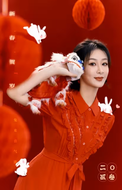 陸劇15位女星春節新造型!趙麗穎&楊紫&熱巴PK同款紅裙,唐嫣倪妮港風美翻,她意外驚豔