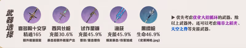 原神瑤瑤用什麼武器好 瑤瑤最佳武器選擇推薦