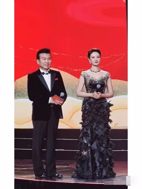 75後央視女主持高顏值獲贊,國泰民安臉再引追捧,曾三登春晚
