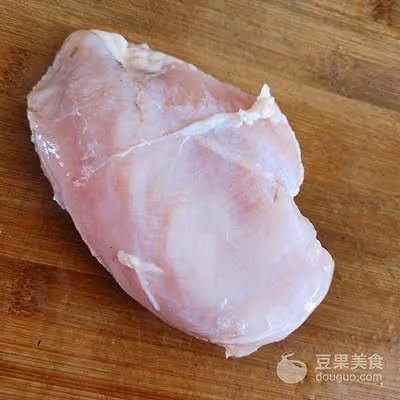 雞胸肉拌油麥菜的做法