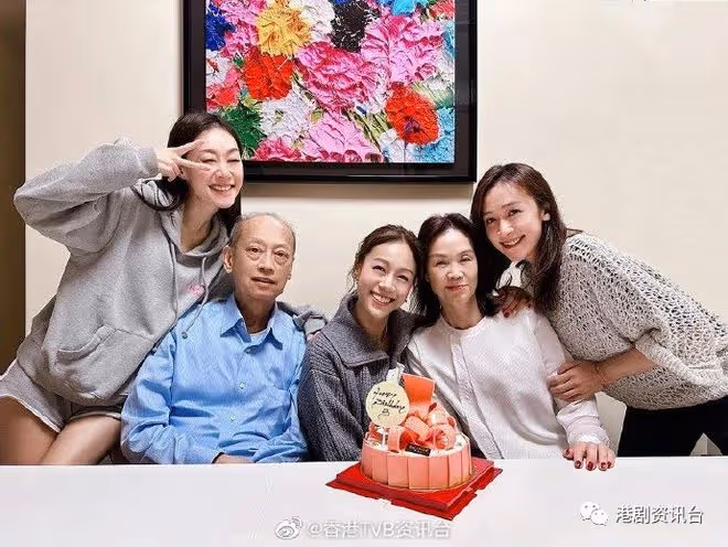 陳豪家中擺「桃花樹」行大運!黃心穎生日出動全家總動員