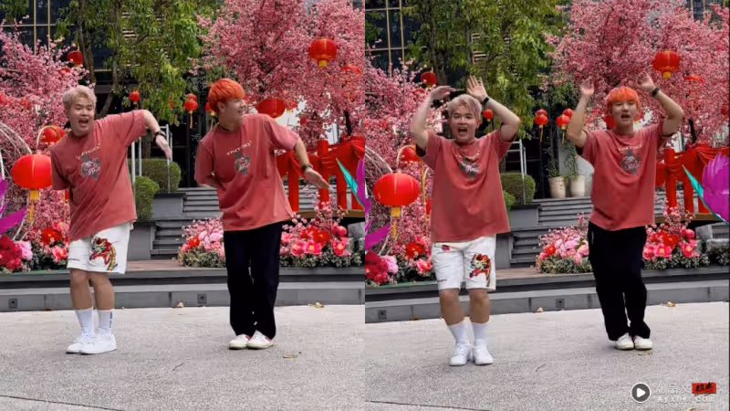 3P Kevin、常樂翻跳賀歲曲被嘲諷:矮仔!高情商回應了