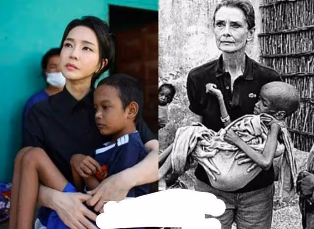 韓國總統夫人又被噴?走紅毯搶老公風頭,拍照風格模仿女明星
