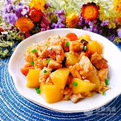 難以抵抗的舌尖美滋味【香菇雞胸肉燜飯 】