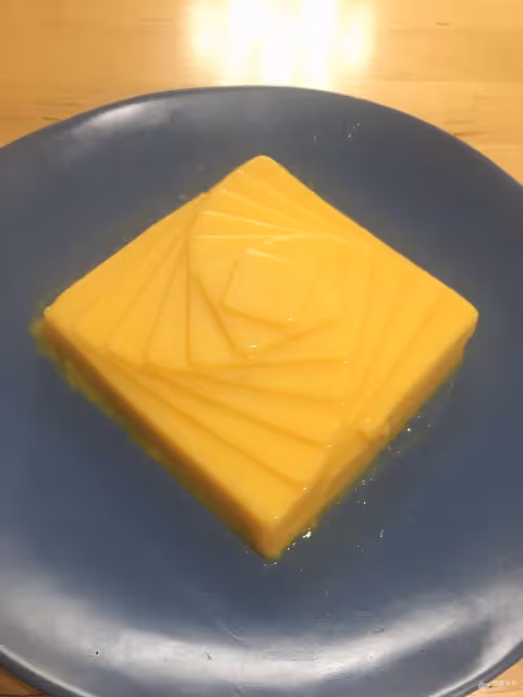 芒果布丁 深夜甜點