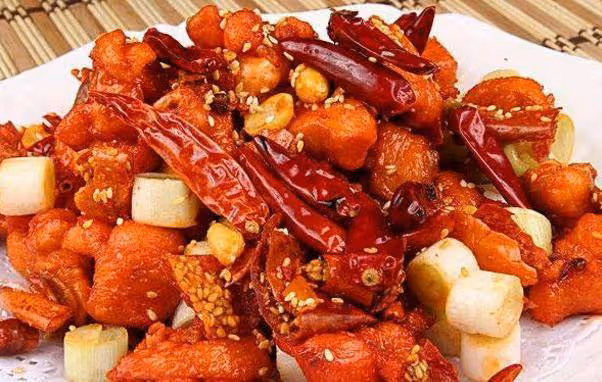 精選美食:蔥爆小炒肉,蝦仁塔菜,青椒雞雜,辣子雞