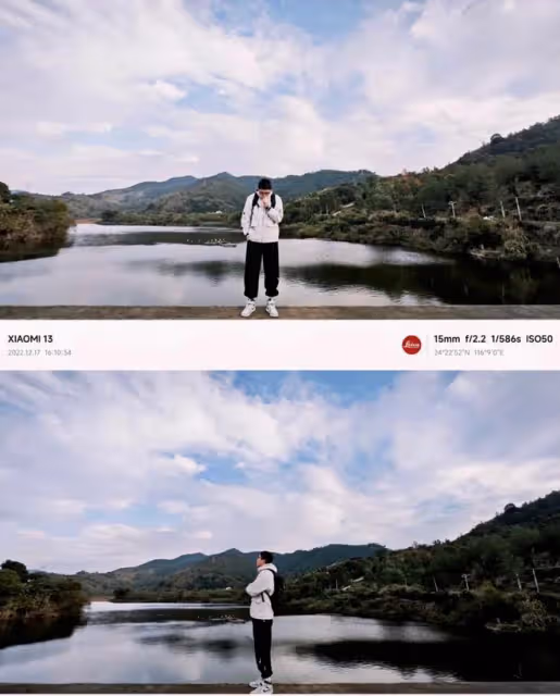 過年帶小米13和iPhone 13Pro拍風景,對比之後發現:徠卡真的強!