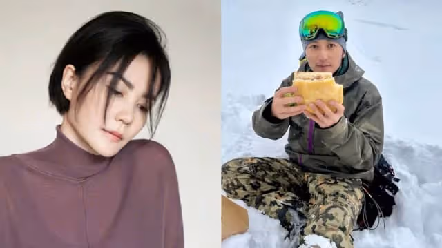 曾被傳情變　謝霆鋒與王菲一同去滑雪？