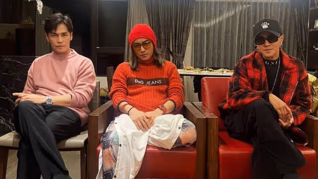 這是在誰家拜年？台灣三代男團成員驚喜同框