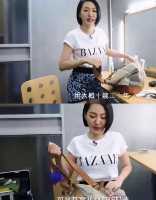 小S曬度假照,被老公嫌棄不換新衣服,背包耳環用了近20年好節儉