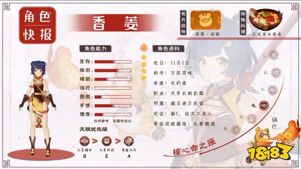 原神香菱培養攻略大合集 香菱武器聖遺物陣容推薦大全