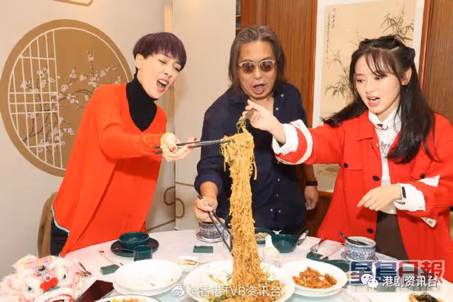 林敏驄江美儀羅毓儀祝人人有得撈 !《上車族》成大贏家食開年飯慶功