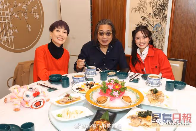 林敏驄江美儀羅毓儀祝人人有得撈 !《上車族》成大贏家食開年飯慶功