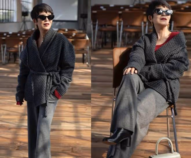 超過50歲的女人,冬季多試試這三種單品,簡約洋氣又好搭