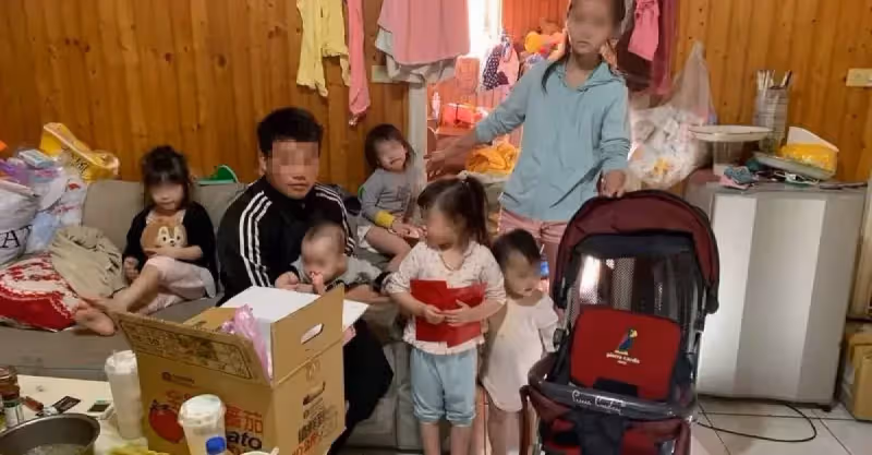 5寶爸不夠看！台東媽媽「32年生24胎」靠撿回收養全家~　孩子長大「想接回照顧被拒 絕」：不求你們回報！