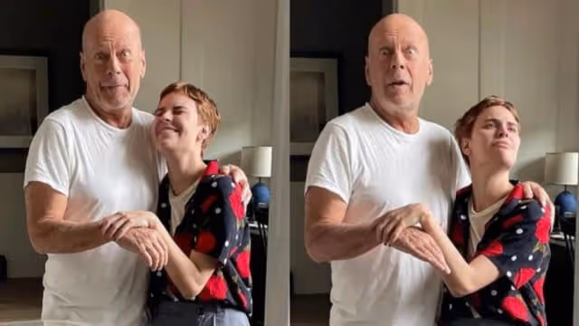 Bruce Willis患失語症息影　與愛女同框曝近況