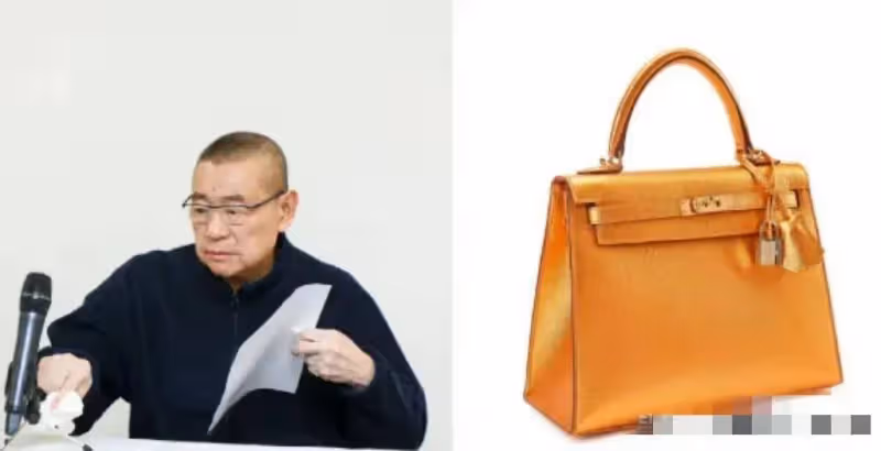 劉鑾雄老了變和善,被曝拍賣77個愛馬仕包包共1500萬,用來做公益