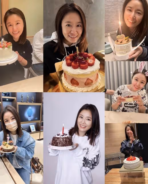 林心如曬47歲慶生照,霍建華緊摟妻子獻唱,夫妻倆素顏出鏡好真實