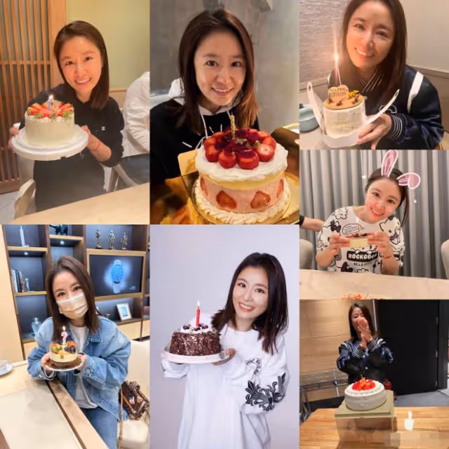 47歲林心如曬慶生照,皮膚嫩滑似少女,與霍建華喝酒臉紅氛圍嗨