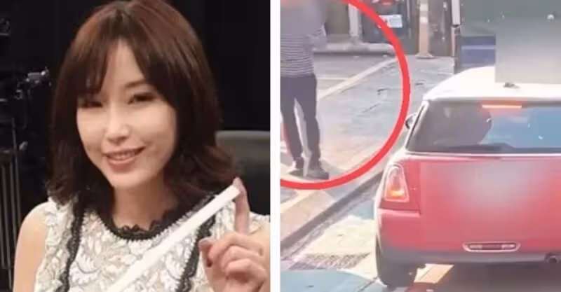 余筱萍半路遭襲！眼睛遭「潑灑不明液體」灼傷送醫　還原過程「一路尾隨飆國罵」讓她嚇壞了