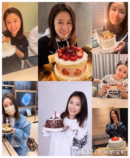 林心如曬出生日合照,與霍建華大秀恩愛,反被吐槽又老又土