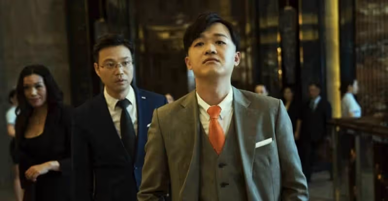 包貝爾的趙公子演得是不錯,但這個鏡頭一秒破功,將他打回原形