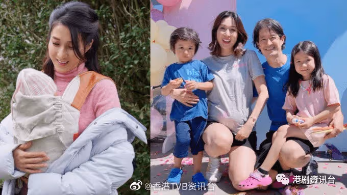 鍾嘉欣最小女兒扮兔仔拜年!首度公開中文名竟與自己經典角色撞名