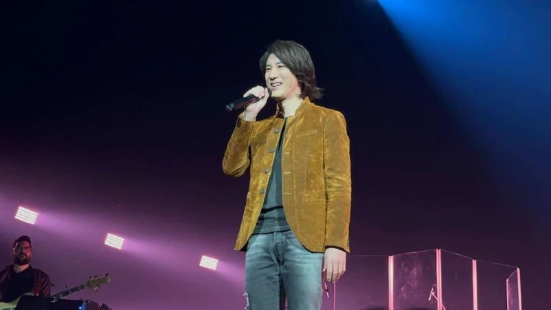 王力宏演唱會淚唱想念兒女,全家陪伴復出,自稱蓋世英雄回歸舞台