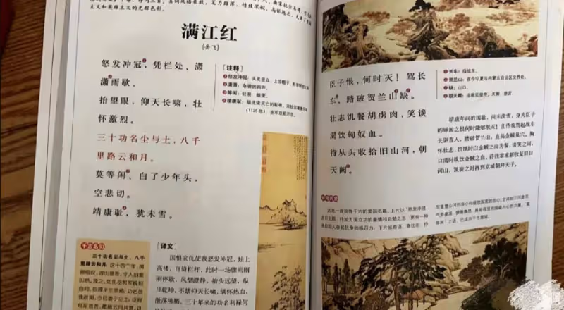 《滿江紅》是不是中學必背?網友不認可官方回應,爭議原因找到了