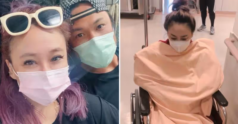 林秀琴夫婦欠債700萬隱退，轉戰水晶事業，過年病倒呆坐輪椅，近況曝光惹網唏噓