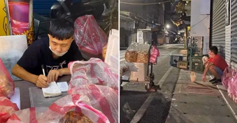 阿嬤出意外，15歲孫獨自「扛起全家生計」，淩晨2點起床擺攤，只爲賺取學費去上課，網淚：懂事的樣子讓人心疼