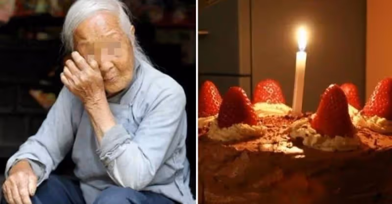 奶奶88歲大壽，4個「親生兒子」沒人來，只有「小孫女」送去一個蛋糕：臨終遺言讓全家傻住