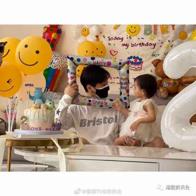 楊茜堯1歲囝囝電眼又圓又大!輪廓分明鼻高高似爸爸變小男神