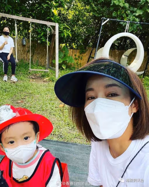 楊茜堯1歲囝囝電眼又圓又大!輪廓分明鼻高高似爸爸變小男神