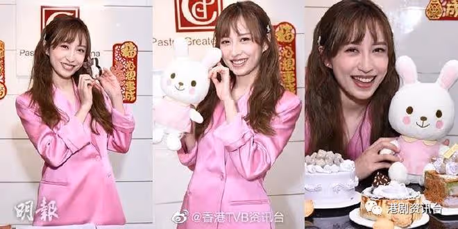 漏口風有男友隨時做人妻?TVB當紅女星到姐妹家拜年與一男子互動引關注