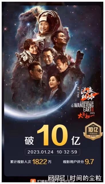 流浪地球2, 中國科幻電影的新里程碑