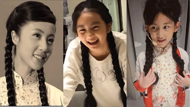 黃磊9歲小女兒挑戰煙燻妝,多多妹妹氣場全開,鏡頭表現力超強
