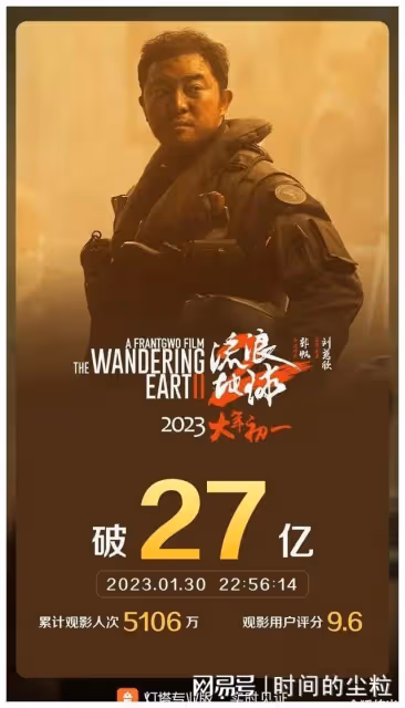 票房輸了7億,卻可能影響中國電影70年?《流浪地球2》雖敗猶榮