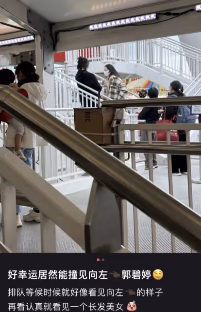 向佐攜妻兒游遊樂場,郭碧婷長發飄飄氣質佳,體態臃腫被疑懷三胎