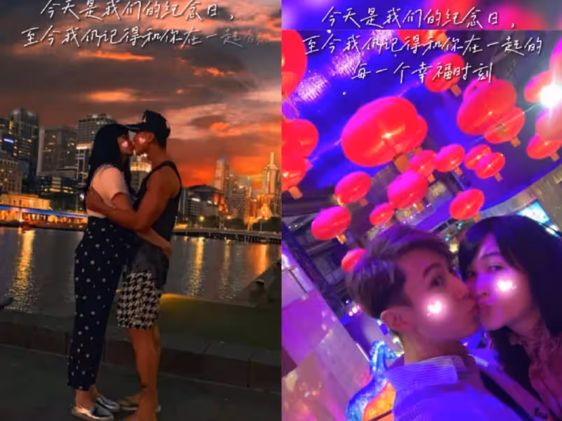 吳尊和妻子牽手接吻,慶祝相戀27周年,分享海量珍貴舊照回憶過去